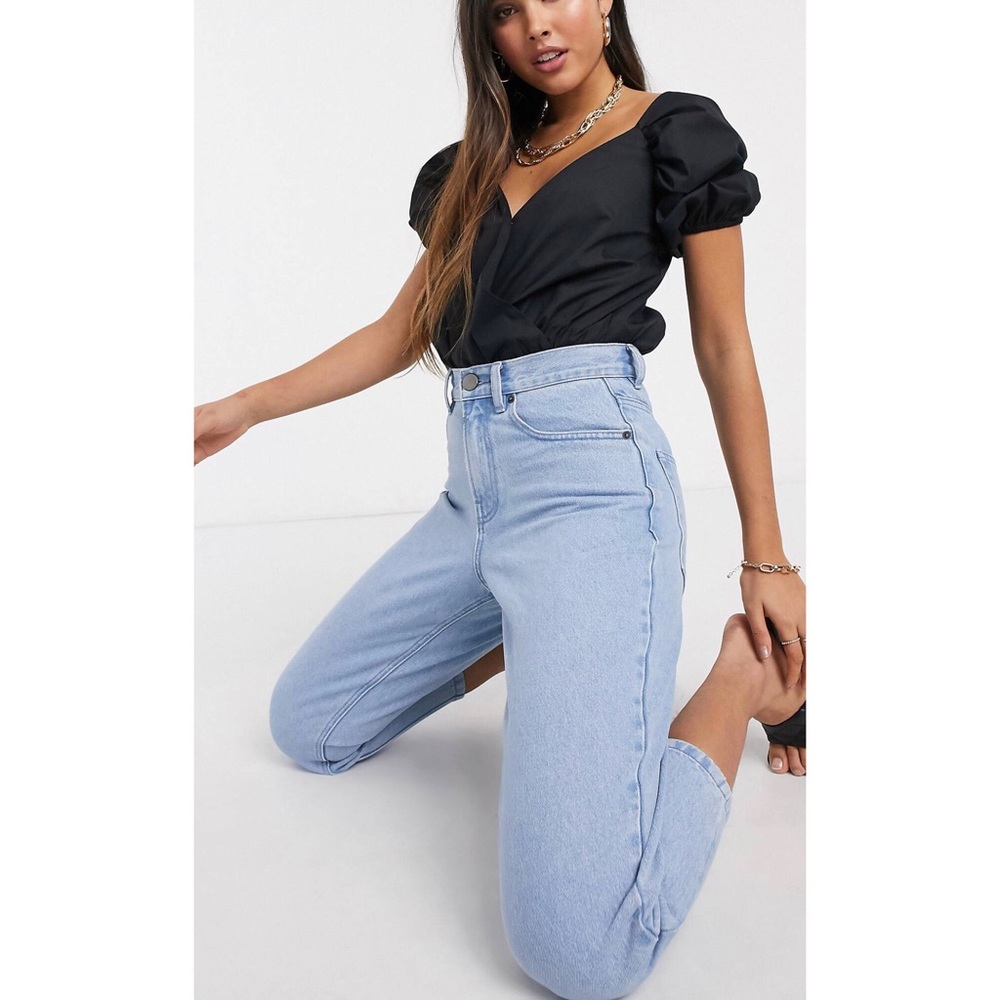 NWOT ASOS Bodysuit with Puff Sleeve